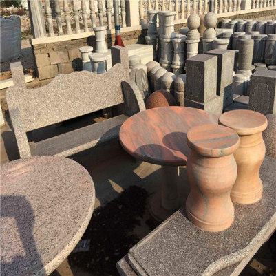 圆桌石凳