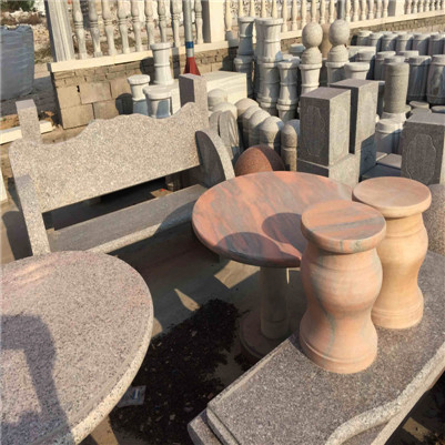 圆桌石凳